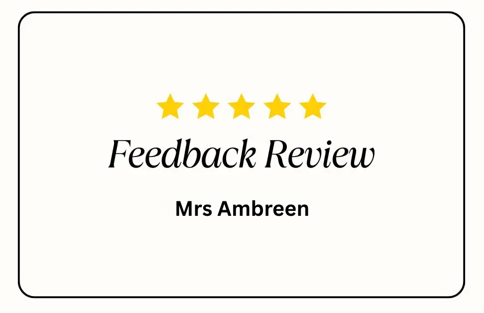 mrs Ambreen